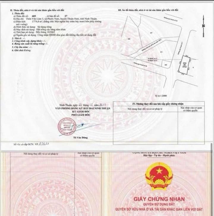 Đất nền dự án Cam Tân, Khánh Hòa 1774m² giá 2.5 tỷ - Đầu tư sinh lời ngay!