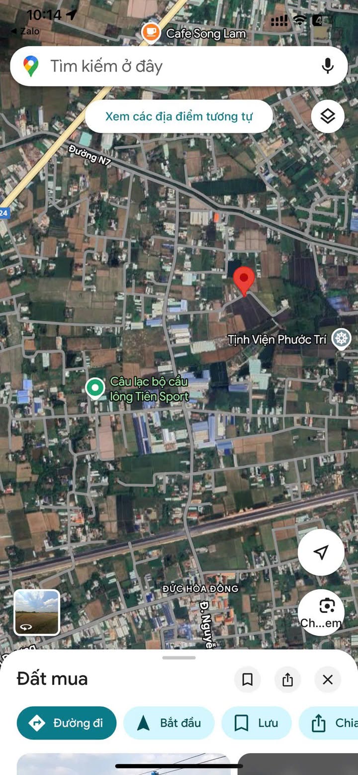 Đất nền 250m² tại Đức Hòa Đông, giá chỉ 1.1 tỷ - Đầu tư sinh lời ngay!