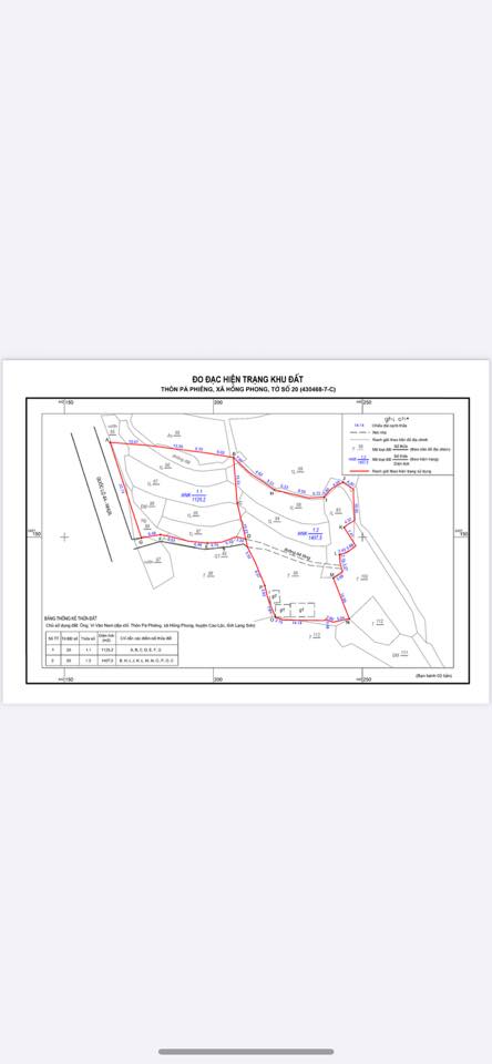 Đất 2500m² tại Xã Hồng Phong, Huyện Cao Lộc - Sổ đỏ chính chủ, vị trí đẹp