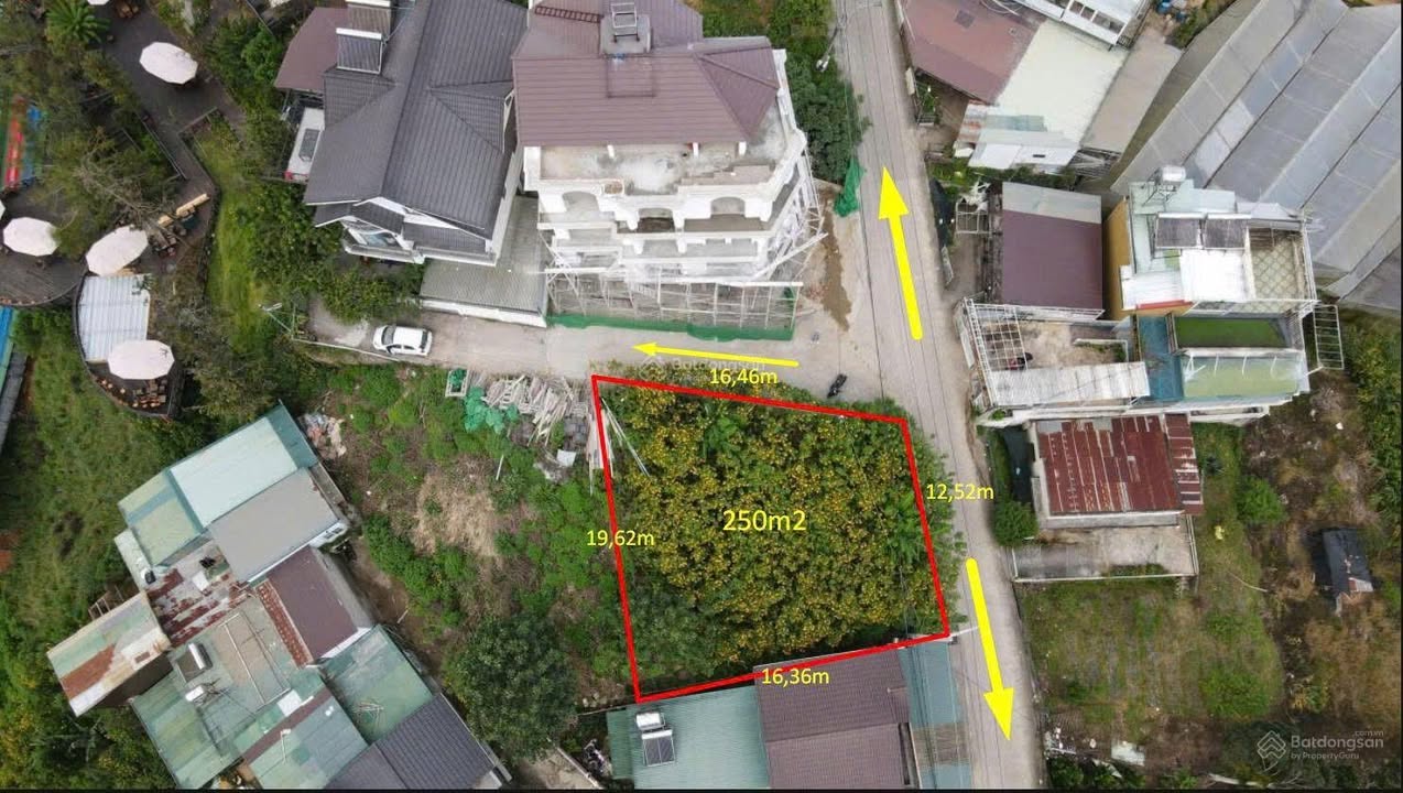 Đất nền đường Hoàng Hoa Thám, Đà Lạt 250m² giá 9.6 tỷ - Đầu tư sinh lời hấp dẫn!