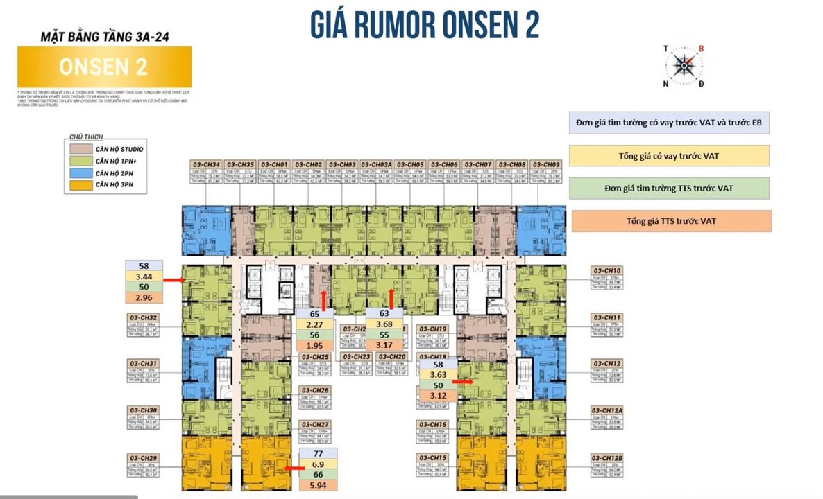 Căn hộ The Onsen 2 Nha Trang 35m² giá 1.95 tỷ - Đầu tư sinh lời hấp dẫn!