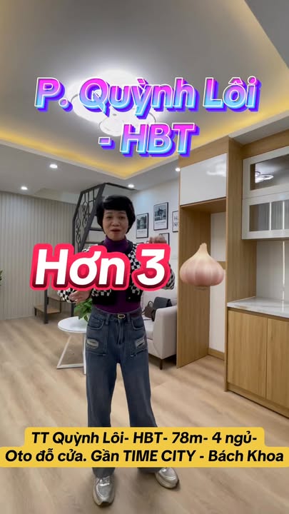 Căn hộ Time City Quỳnh Lôi 78m² giá nhỉnh 3 tỷ - Tiện nghi đẳng cấp