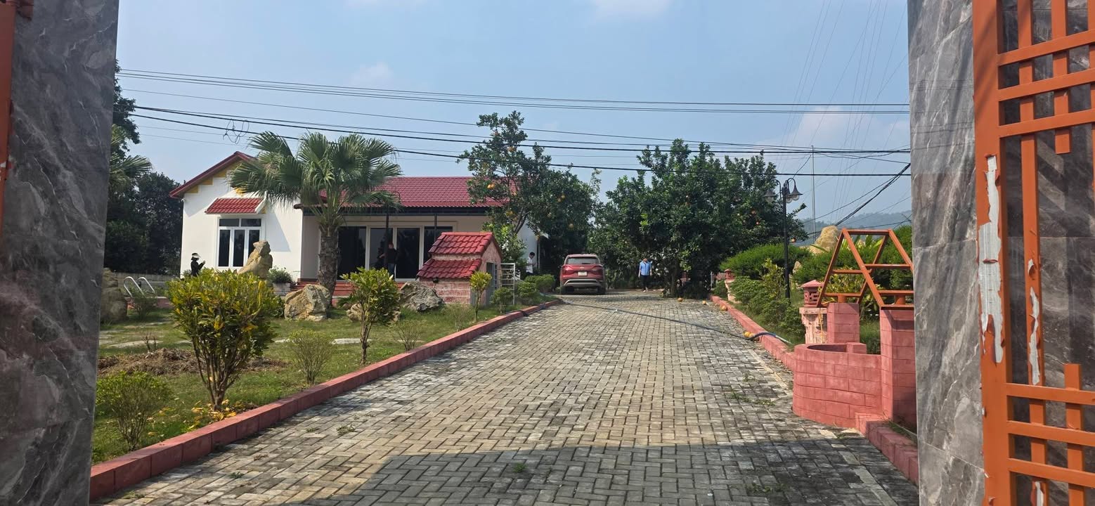 Đất Farm nghỉ dưỡng Xóm Dệ, Cao Phong 3.072m² giá 6 tỷ - Lô góc 3 mặt tiền view công viên di sản!