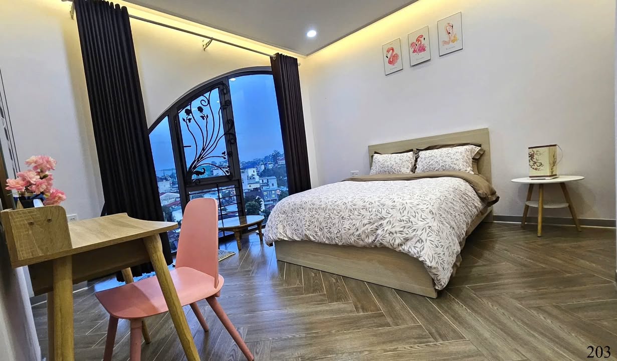 Căn hộ Studio Trần Phú Đà Lạt 1PN giá 6.5 triệu - View đẹp thoáng mát gần Hồ Xuân Hương!