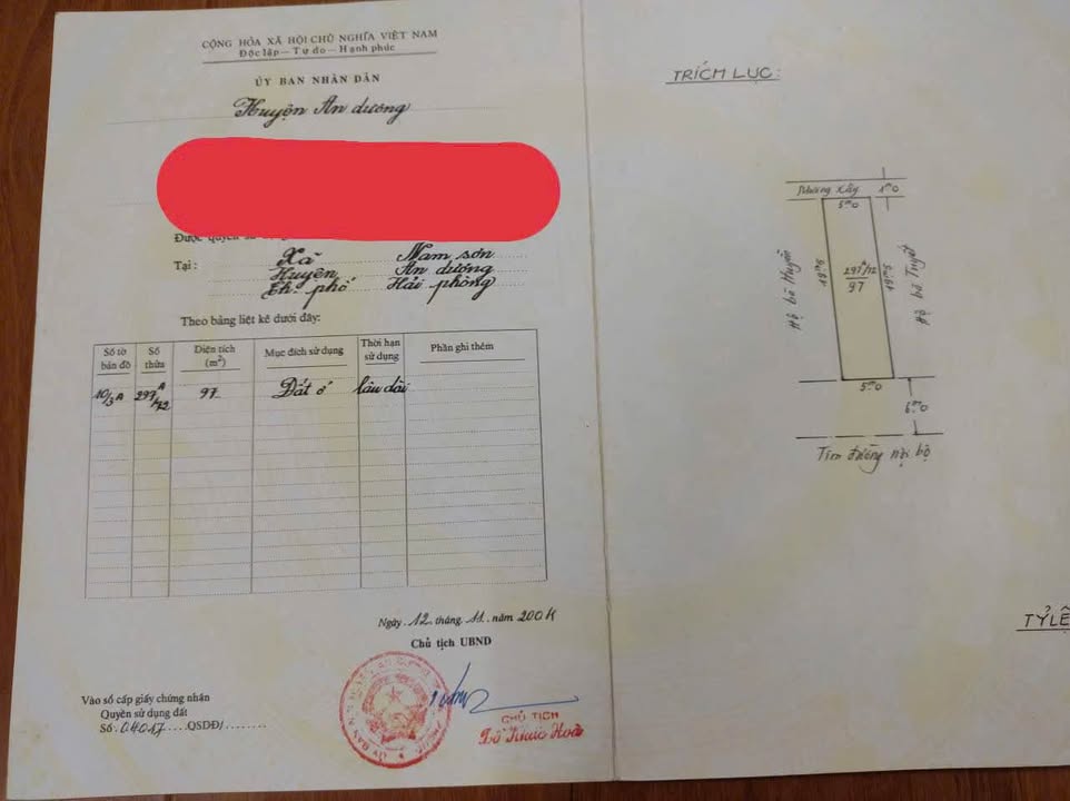 Bán lô đất mặt chợ Lương Quán, Nam Sơn, 97m² - Kinh doanh thuận lợi!