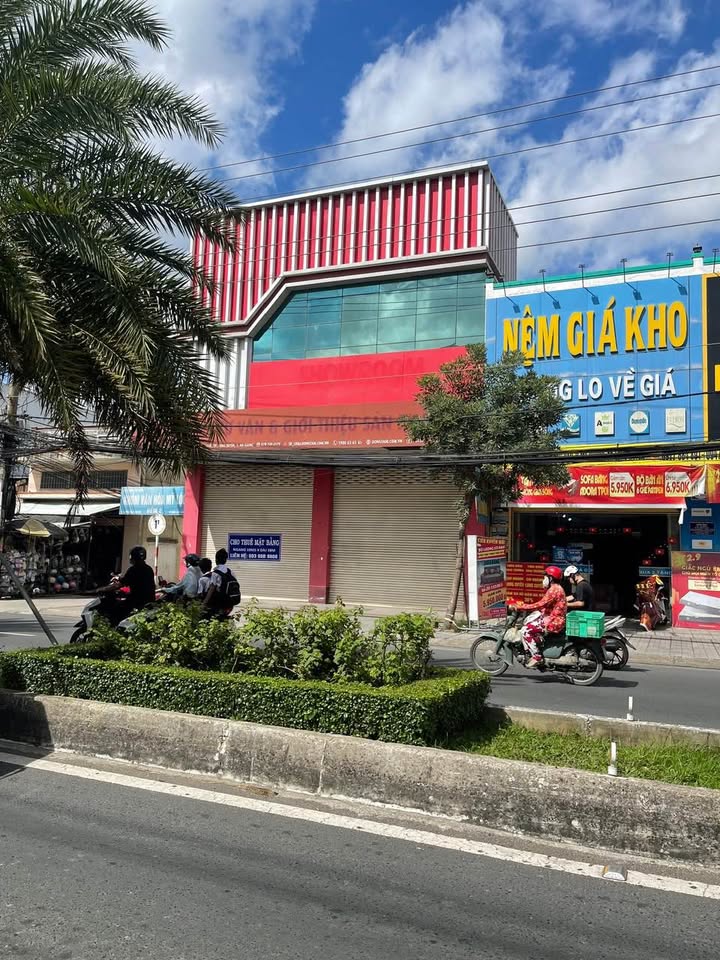 Nhà cho thuê mặt tiền Trân Hưng Đạo, Mỹ Phước 400m² - Vị trí đắc địa, tiện kinh doanh