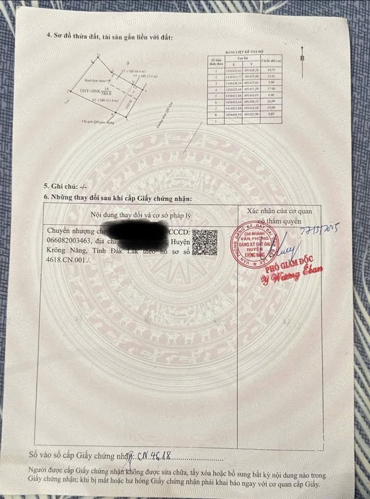 Đất thổ cư 510m² xã Tam Giang, giá 1.98 tỷ - Khu buôn bán sầm uất!