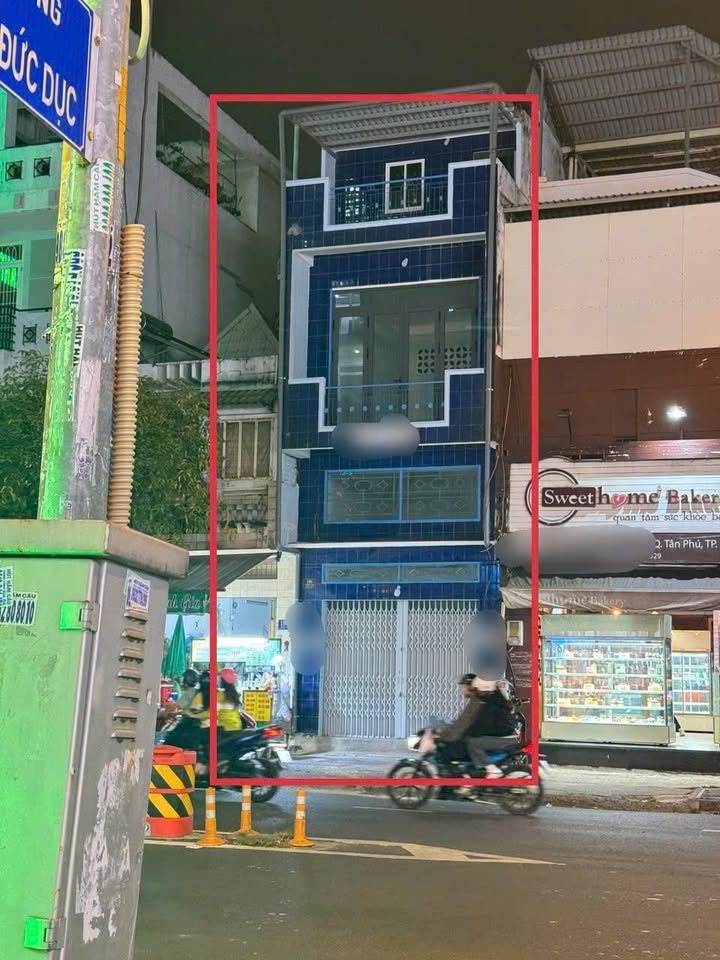 Nhà mặt tiền đường Nguyễn Sơn, Phú Thạnh, Tân Phú 48m² - Thích hợp làm văn phòng!