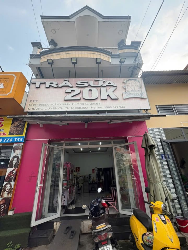 Cho thuê mặt bằng mặt tiền 259 Hoàng Ngân, Quận 8 - Phù hợp văn phòng, phòng khám!