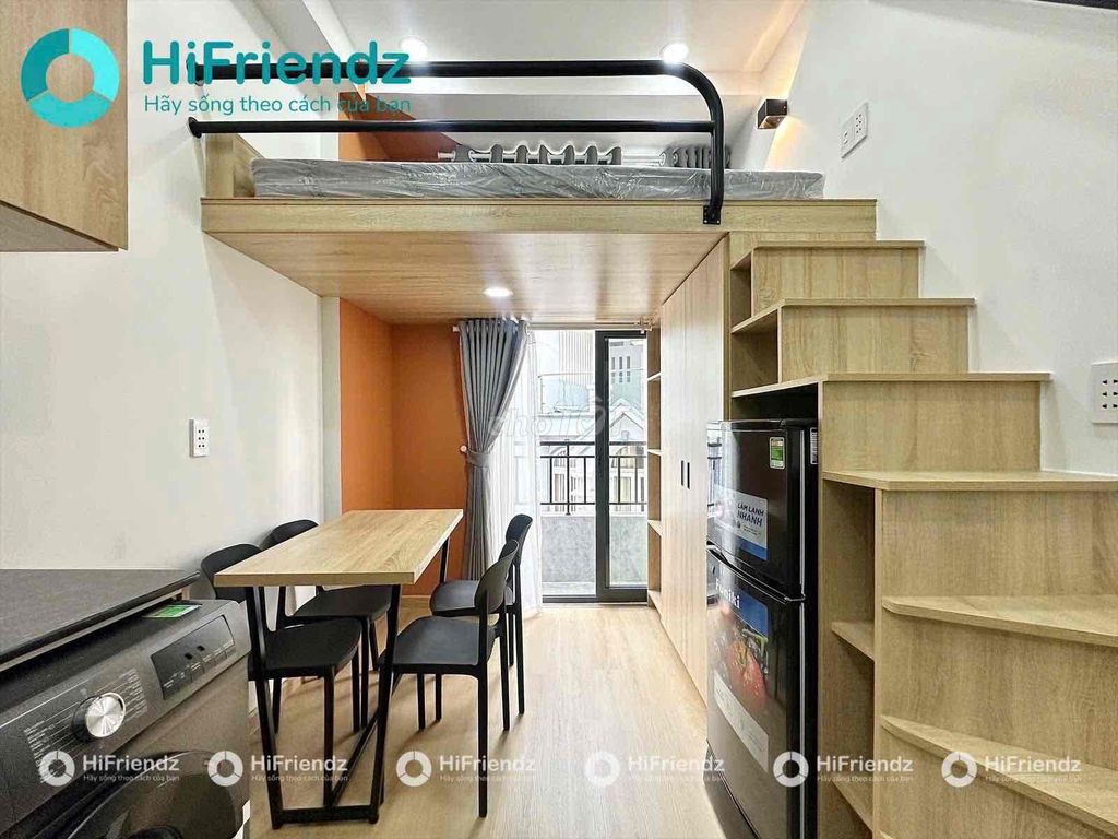 Căn hộ cho thuê quận Bình Tân 30m² giá 3.8 triệu - Full nội thất, giờ giấc tự do!