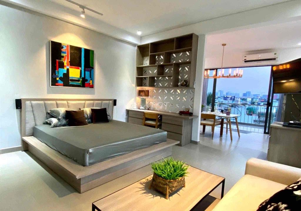 Căn hộ 1PN Khánh Hội - Q4 65m² giá 14 triệu - Nhà mới full nội thất