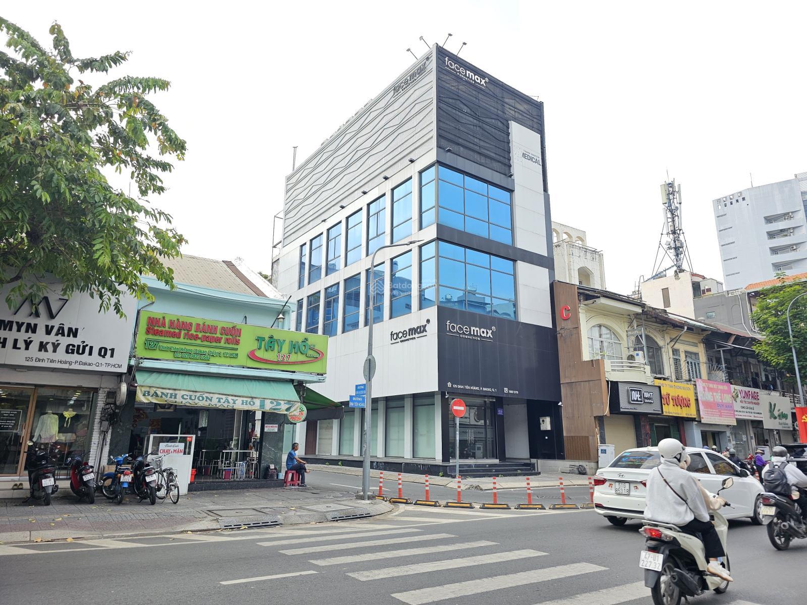 Tòa nhà cho thuê góc 2MT Đinh Tiên Hoàng 170.5m² - Phù hợp làm spa, nha khoa!