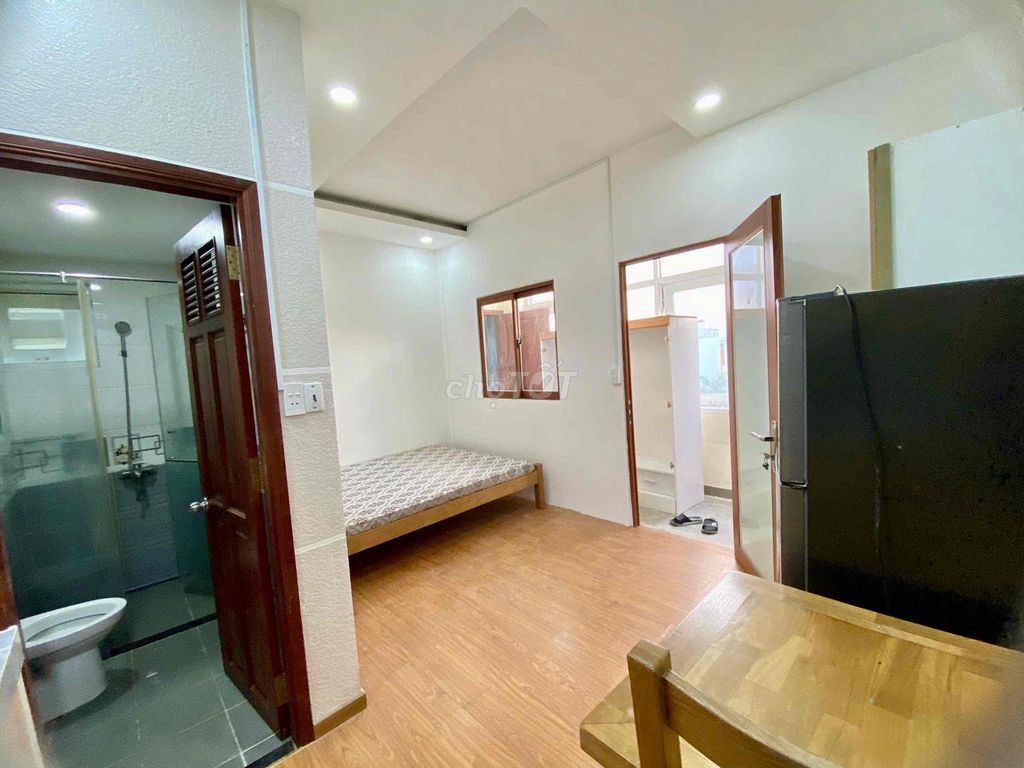 Cho thuê Studio Full NT tại Nguyễn Thái Bình, Tân Bình 25m² - Tiện ích đầy đủ, an ninh 24/7!