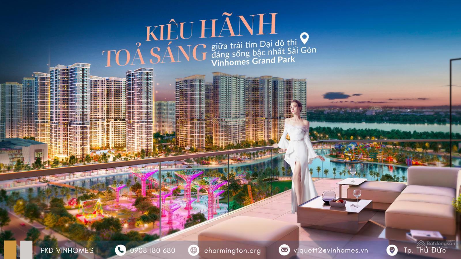 Căn hộ Beverly Solari Vinhomes Grand Park 81m² giá 4.5 tỷ - Gói nội thất cao cấp 300 triệu!