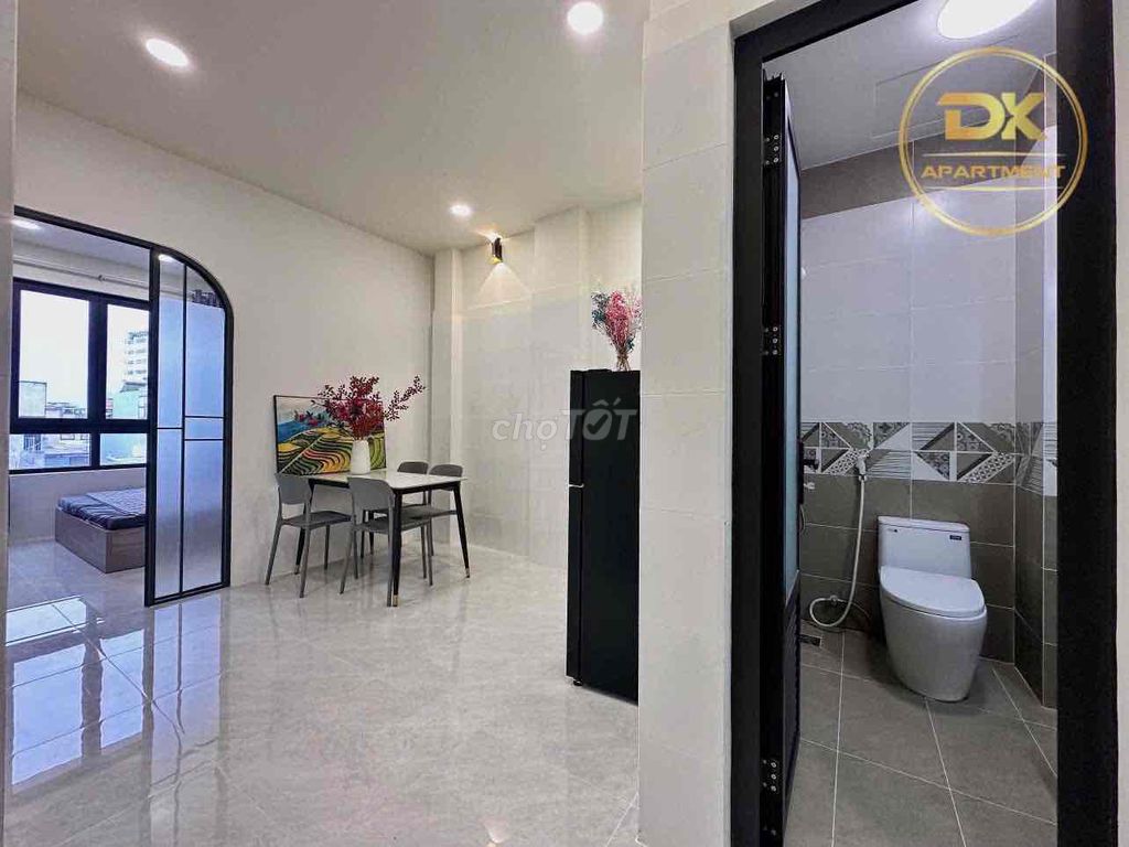 Căn hộ tách bếp mới 100% đường Nguyễn Xí 45m² giá 7.5 triệu - Sẵn sàng vào ở ngay!