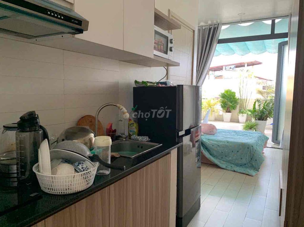 Căn hộ Studio Nguyễn Văn Đậu 35m² giá 5.8 triệu - Phù hợp cho người độc thân!