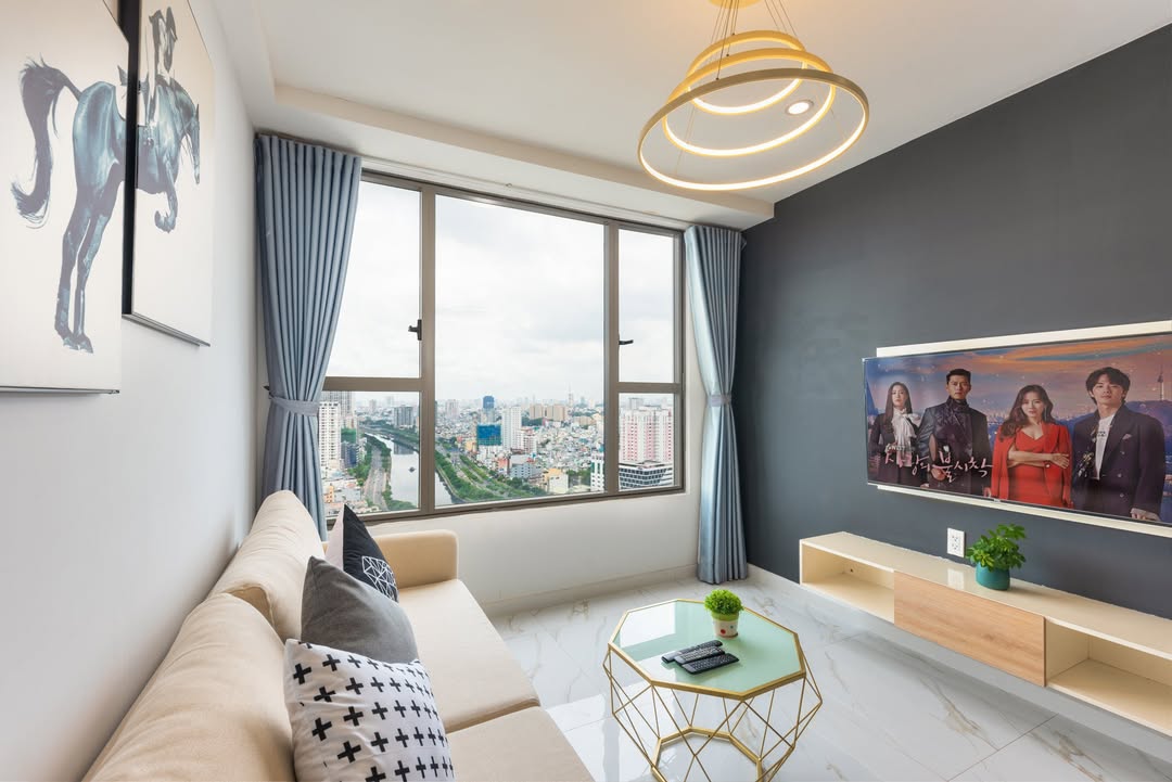 Căn hộ 2PN Bến Vân Đồn Quận 4 70m² chỉ 16 triệu/tháng - Không gian sống tiện nghi!