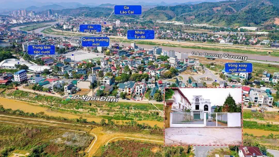 Biệt thự Ngòi Đum, Bắc Cường 333,5m² giá 11 tỷ - View Suối tuyệt đẹp!