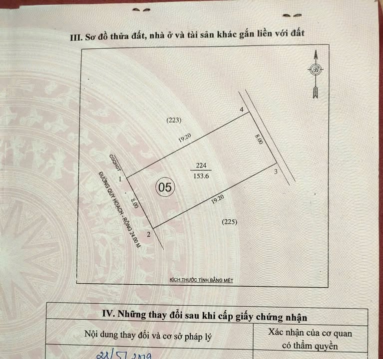 Đất nền Phường Đông Vĩnh 153.6m² giá 7 tỷ - Tiềm năng đầu tư cao!