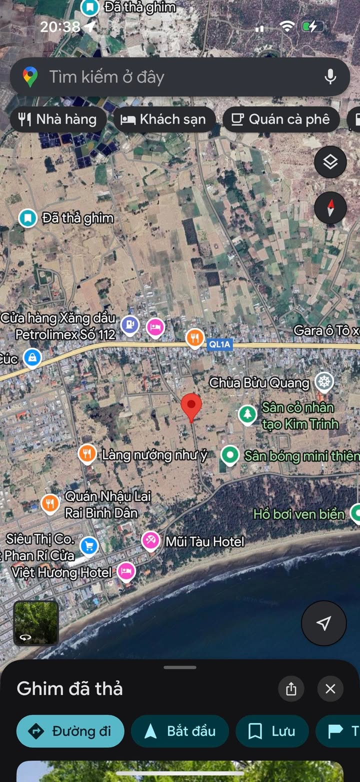 Đất mặt tiền Phan Rí Cửa 200m² giá chỉ vài trăm triệu - Cơ hội đầu tư hấp dẫn!