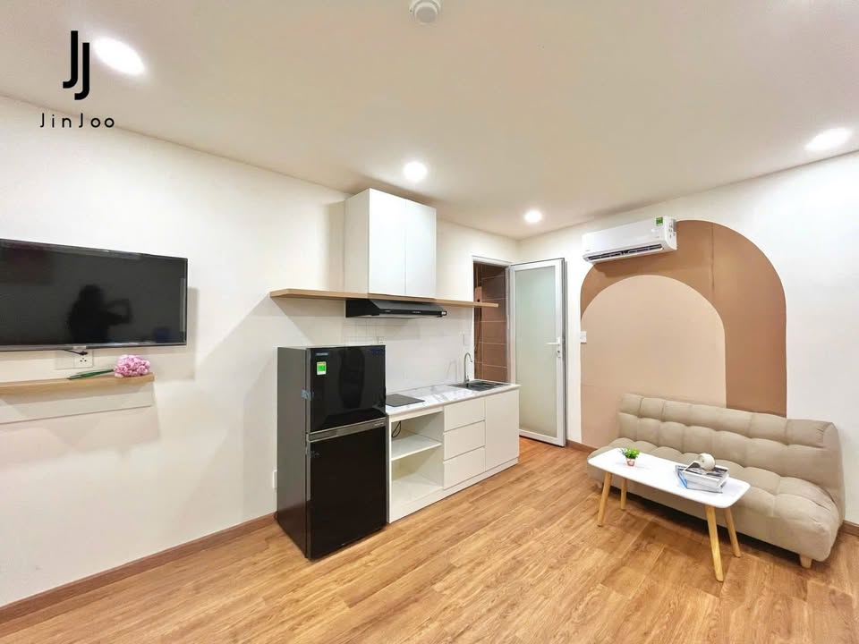 Căn hộ Studio Tân Bình 1PN - Thiết kế đẹp, Full nội thất