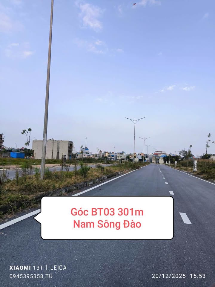 Townhouse Khu Nam Sông Đào 301m² giá 9 tỷ - Lô góc vip nhất khu!