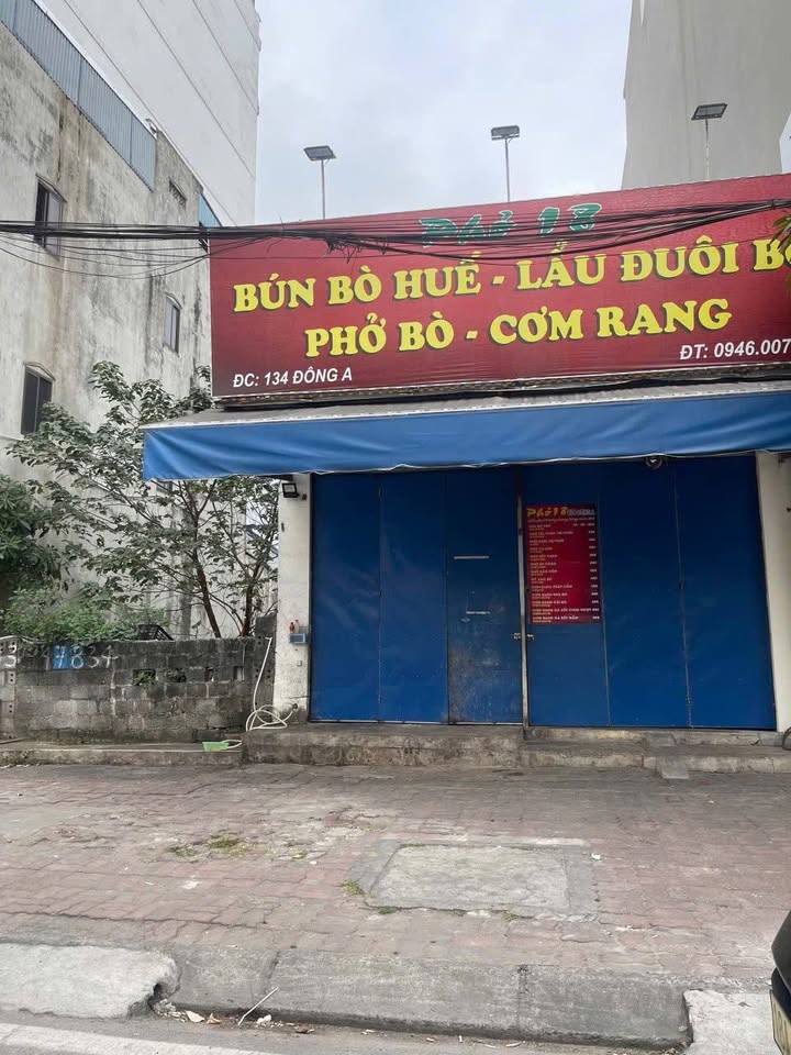 Cho thuê mặt bằng kinh doanh tại 134 Đông A, Nam Định - Vị trí đắc địa, giá chỉ 12 triệu/tháng!