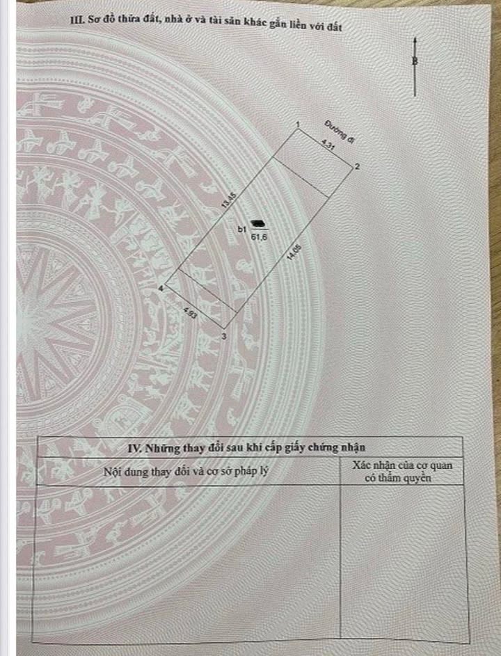 Nhà 4 tầng Phường Thanh Nhàn 62m² giá 12.048 tỷ - Sổ vuông, nở hậu!