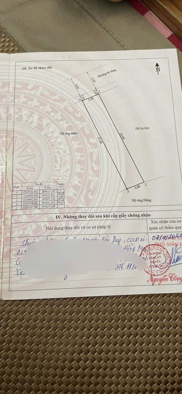 Đất thổ cư 140m² Hoành Mô, Hồng Thái Tây - Giá chỉ từ 800 triệu!