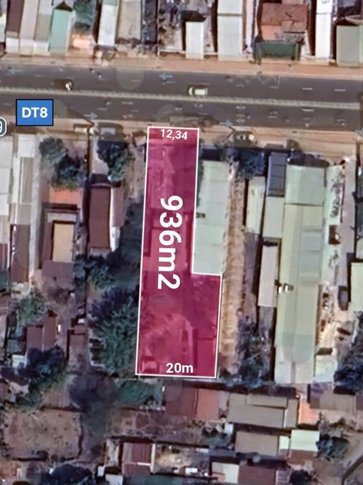 Đất thổ cư mặt tiền Tỉnh Lộ 8, Củ Chi 524m² giá 16 tỷ - Đầu tư sinh lời ngay!