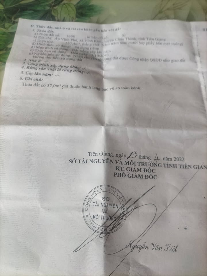 Đất nền xã Vĩnh Kim 484m² giá 800 triệu - Mặt tiền 11m, thương lượng ngay!