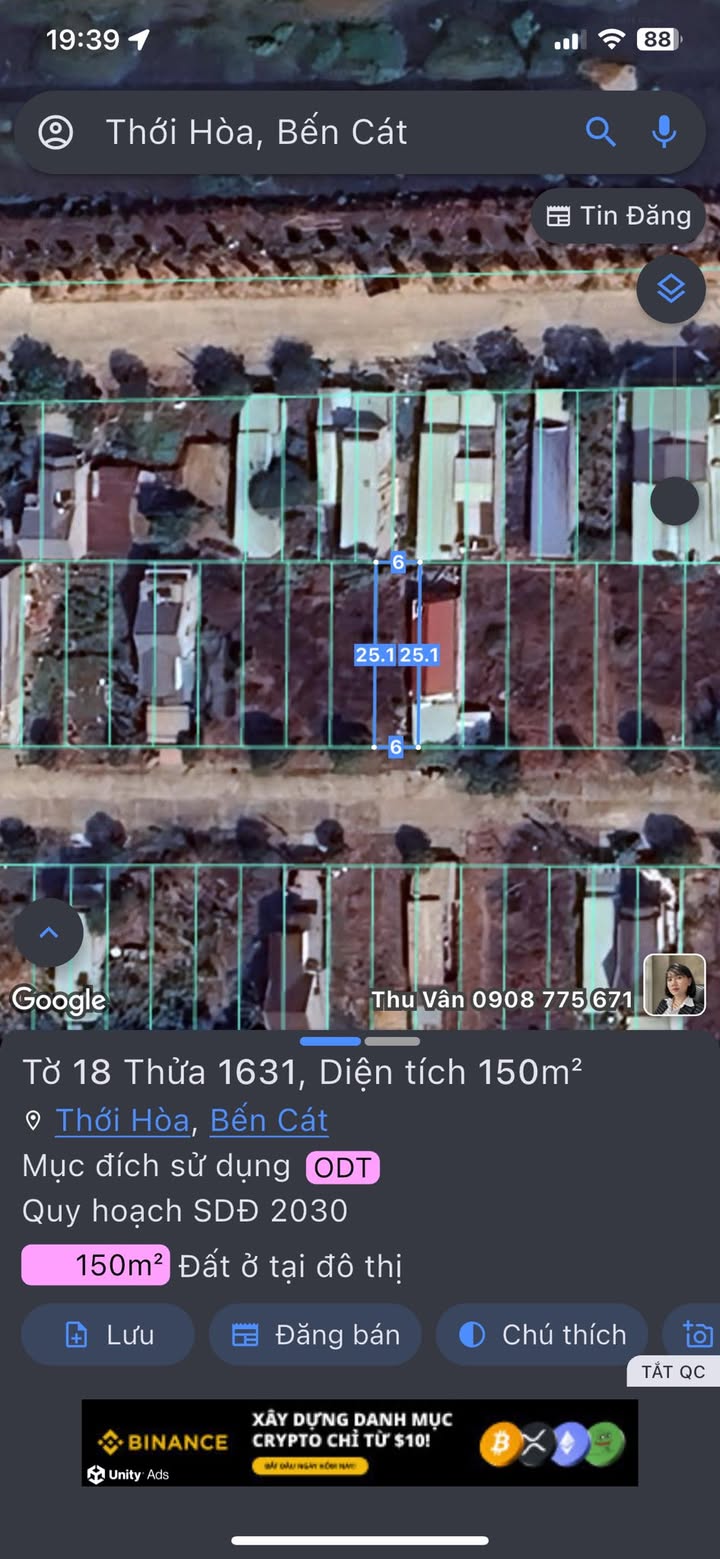 Đất nền đường DL14, Bến Cát 150m² giá 2 tỷ - Vị trí đắc địa cho đầu tư!