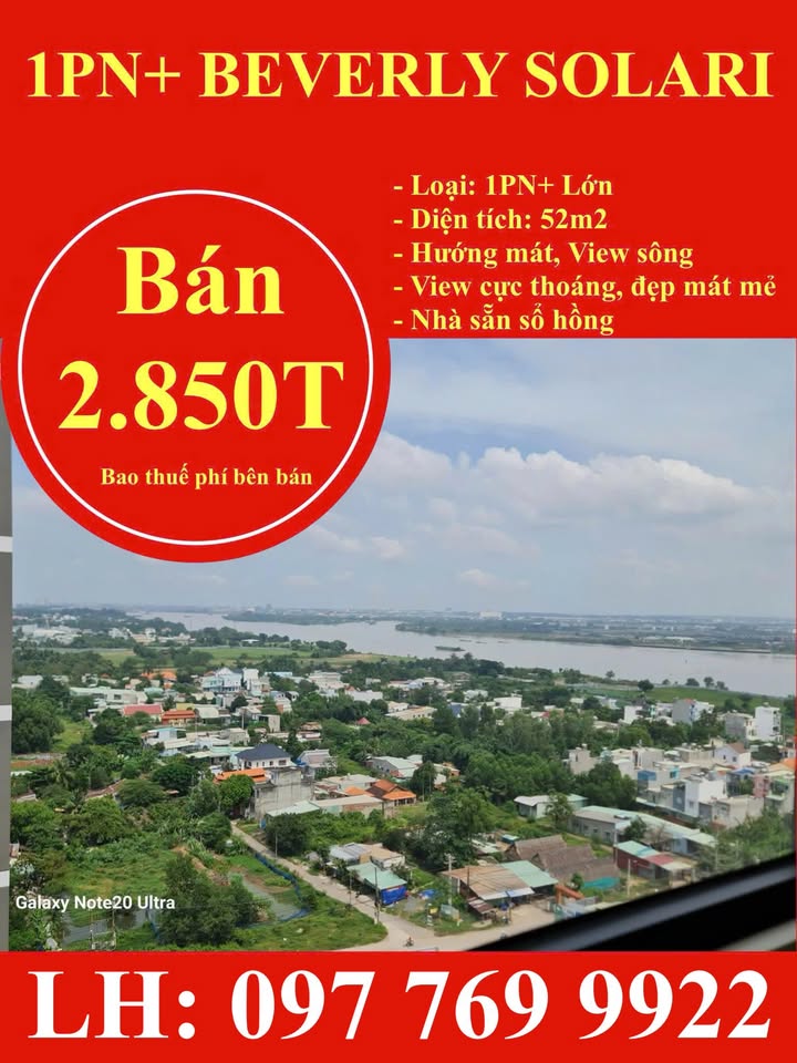 Căn hộ The Beverly Solari Thủ Đức 52m² giá 2.85 tỷ - Sẵn sàng sở hữu ngay!