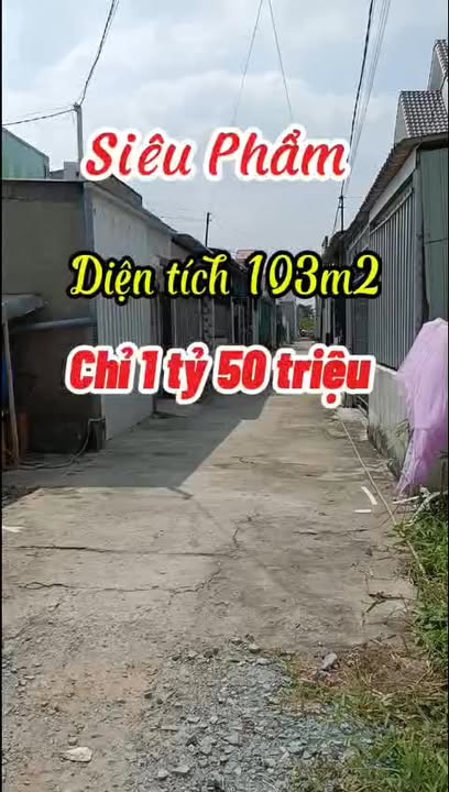 Đất thổ cư 100% 103m² tại Long Cang, Cần Đước - Giá 1.05 tỷ, thương lượng ngay!