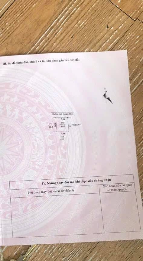 Đất nền Ngõ 102 Lê Viết Hưng, Hải Dương 41m² giá 1.8 tỷ - Hướng Bắc, Đường thông thoáng!