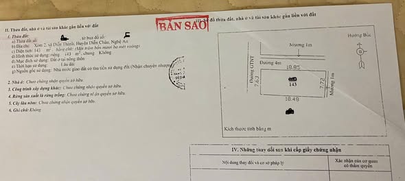 Đất nền lô góc tại Diễn Thành 143m² giá 2.9 tỷ - Khu dân cư ổn định!