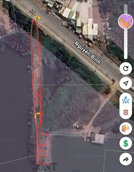 Đất mặt tiền Nguyễn Bình, Nhà Bè 1000m² giá 3,1 tỷ - Cơ hội đầu tư tuyệt vời!