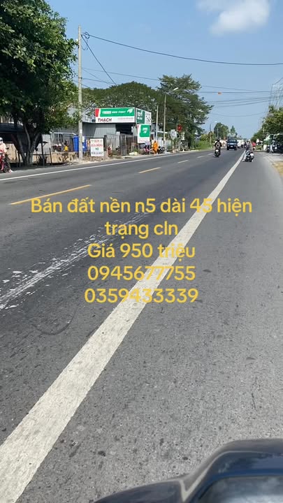 Đất nền 225m² tại Qui Thạnh 2, giá 950 triệu - Pháp lý rõ ràng, chính chủ!