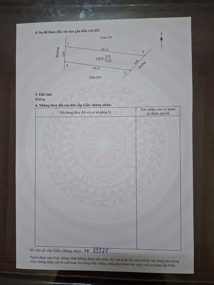 Đất nền 2 mặt tiền xã Khánh Hòa 72m² giá 1.XX tỷ - Cơ hội đầu tư hấp dẫn!