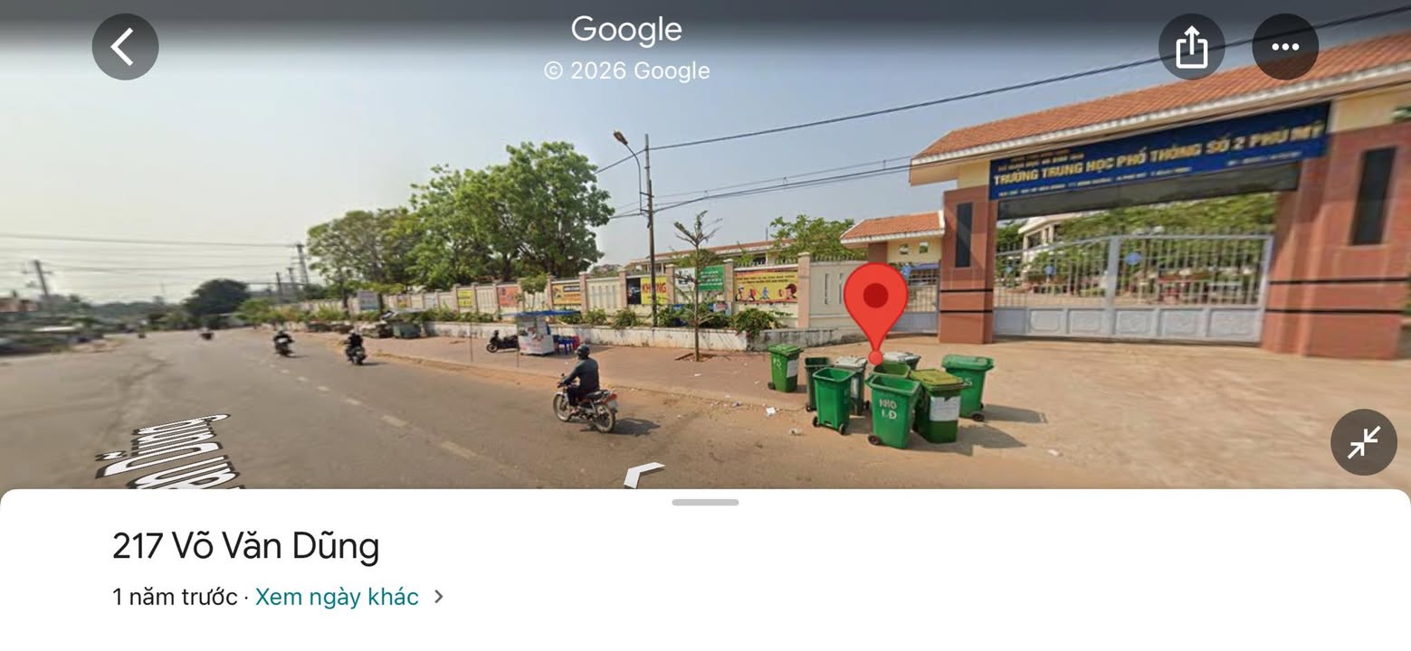 Đất nền sổ hồng riêng tại đường Võ Văn Dũng, Huyện Phù Mỹ - Giá chỉ 1.x tỷ!