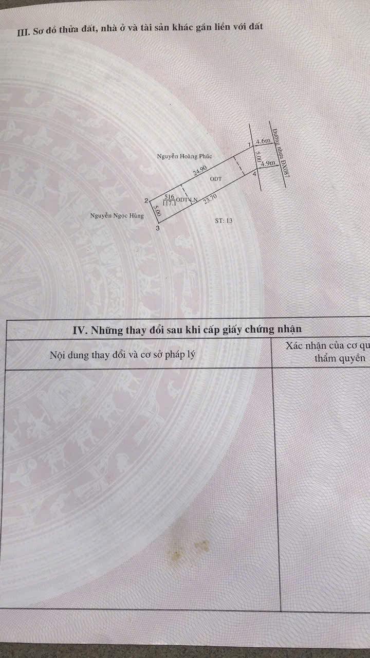 Nhà mặt tiền đường DX 087, Hiệp An 130m² giá 2.5 tỷ - Cơ hội đầu tư tuyệt vời!