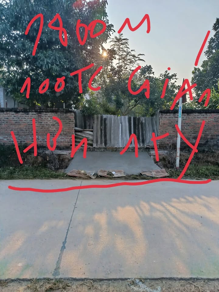 Đất thổ cư 1800m² xã Hùng An, Huyện Kim Động - Giá chỉ 1 tỷ!