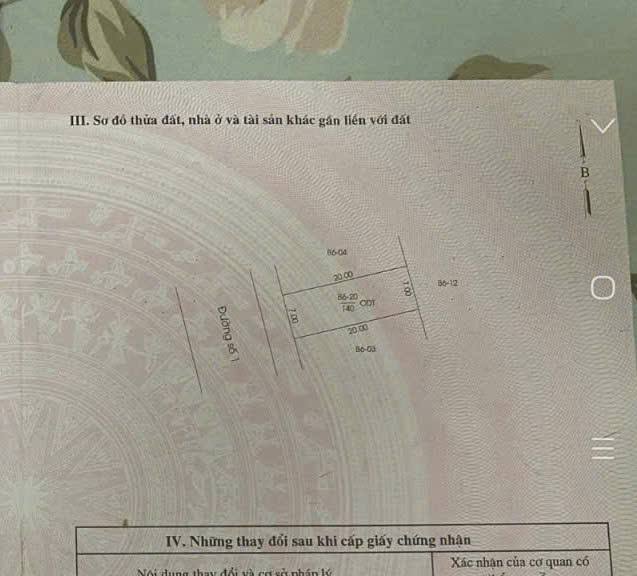 Đất thổ cư 140m² tại phường Hòa Phú, Thủ Dầu Một - Cơ hội đầu tư tuyệt vời!