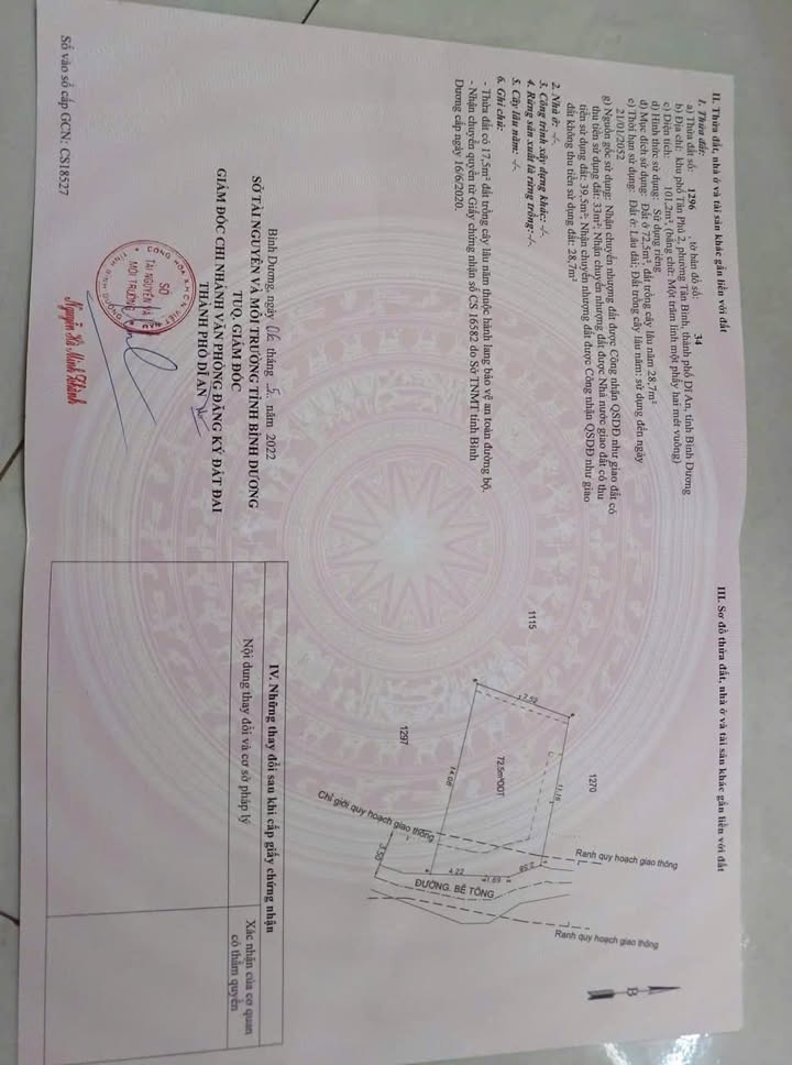 Đất thổ cư Lý Thường Kiệt, Tân Bình 100m² giá 2.35 tỷ - Đầu tư sinh lời ngay!