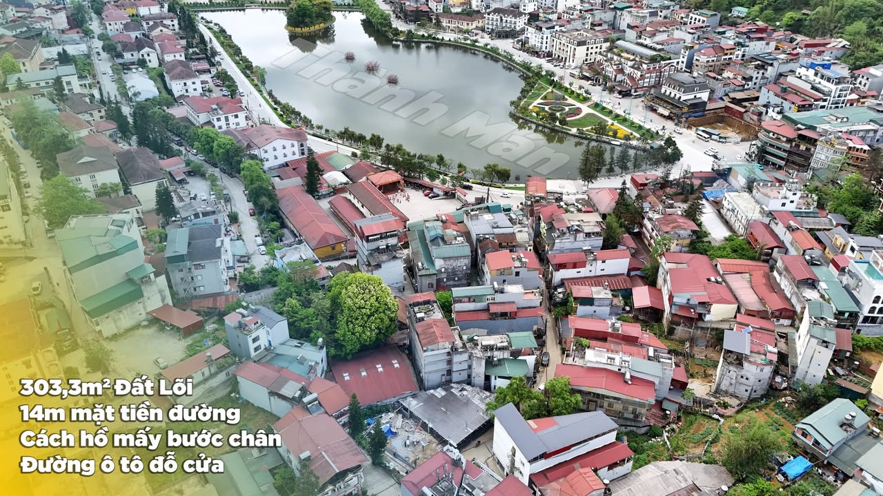 Đất nền trung tâm Sa Pa 303m² giá 13 tỷ - Sẵn sàng xây dựng và kinh doanh!