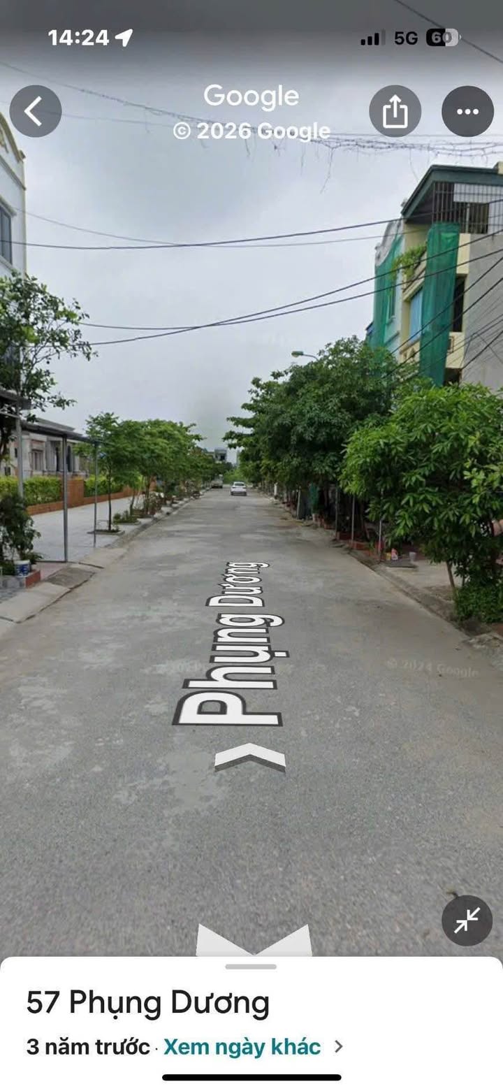 Đất khu VH Trần, Phụng Dương 78m² giá 3.9 tỷ - Khu vực không ngập lụt!