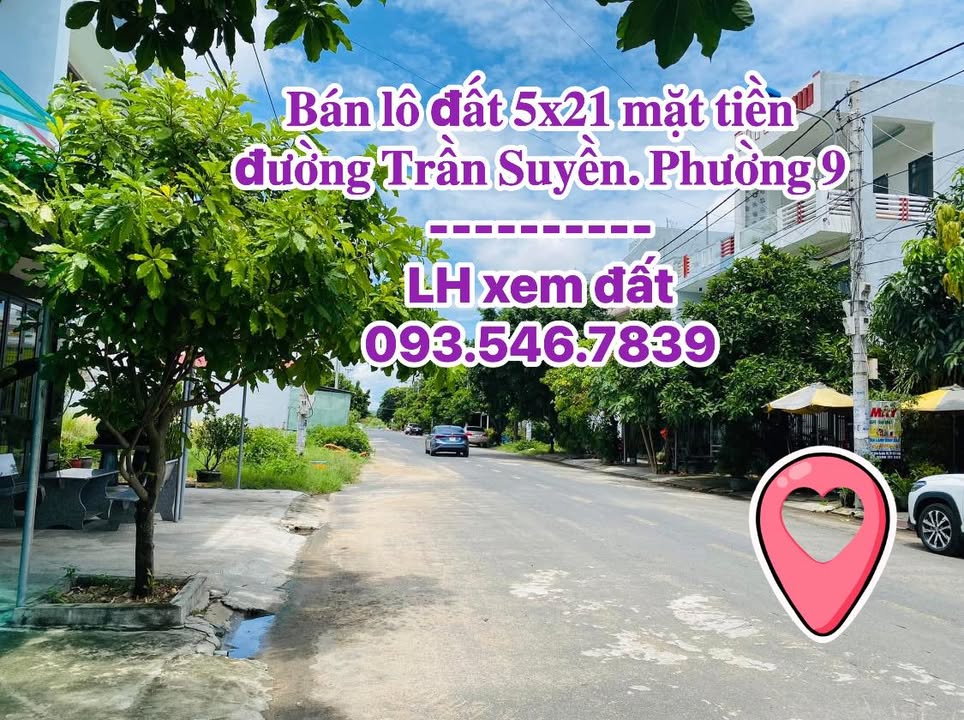 Đất nền mặt tiền đường Trần Suyền 105m² giá 3.8 tỷ - Pháp lý rõ ràng, bớt lộc!