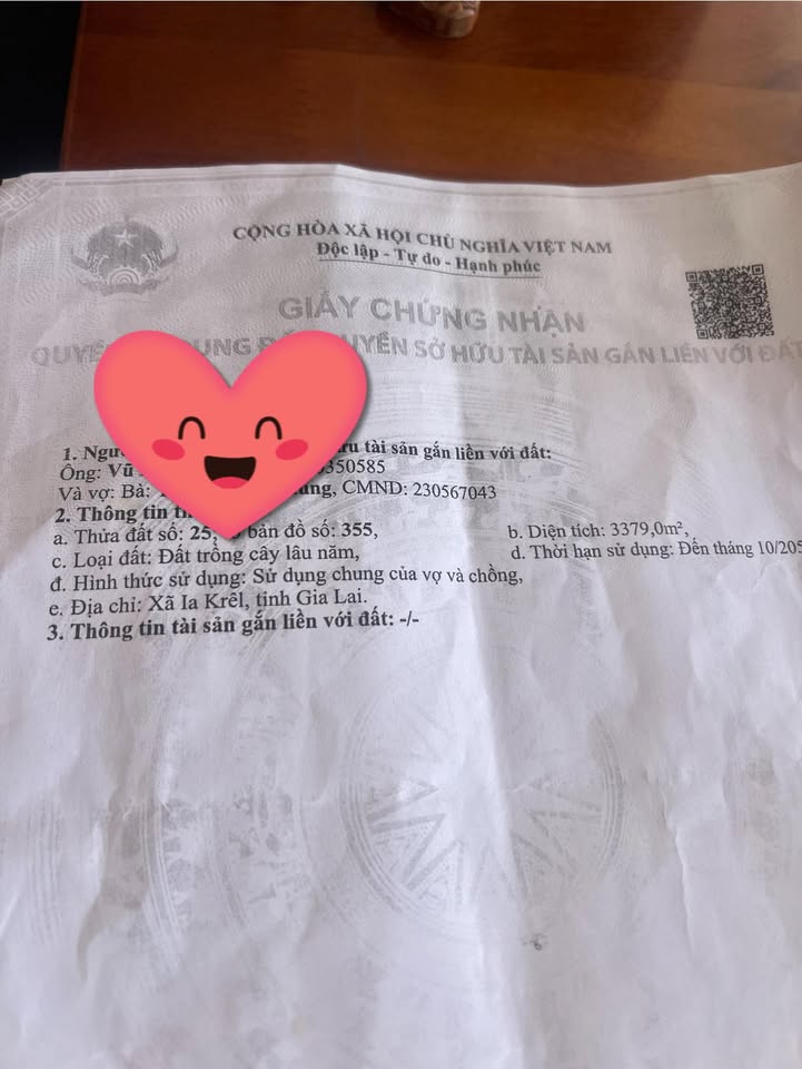 Bán đất farm 3 sào tại xã Ia Krêl, huyện Đức Cơ - Giá 895 triệu, đầu tư sinh lời!