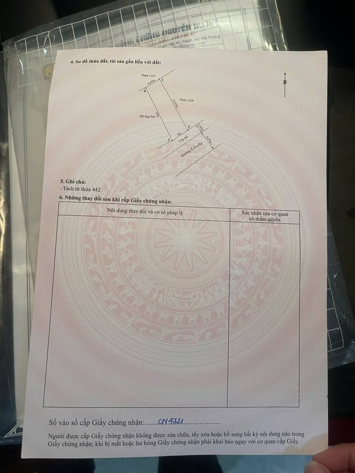 Lô đất mặt đường Kiều Hạ, Hải An 74.7m² giá 4 tỷ - Đầu tư sinh lời ngay!