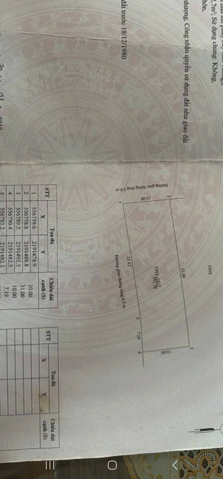 Đất nền 2 mặt tiền Ninh Sim 302m² giá 1.5 tỷ - Cơ hội đầu tư tuyệt vời!